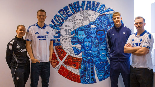 Special FCK mural in the Talent Department